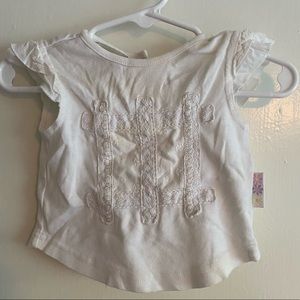 Faded Glory White Baby Shirt